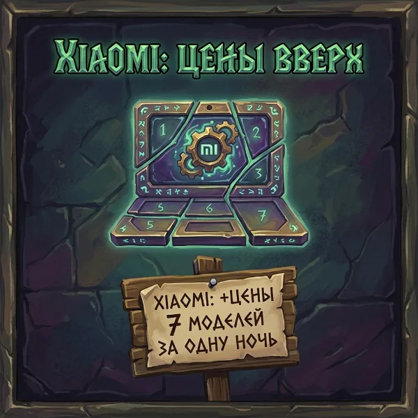 Обложка Xiaomi за одну ночь подняла цены на семь моделей ноутбуков в Китае