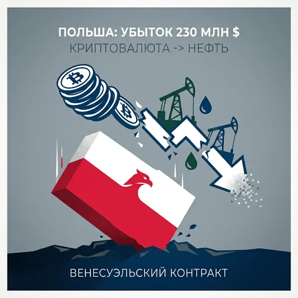 Обложка Как Польша потеряла 230 миллионов долларов в криптовалюте, пытаясь купить венесуэльскую нефть