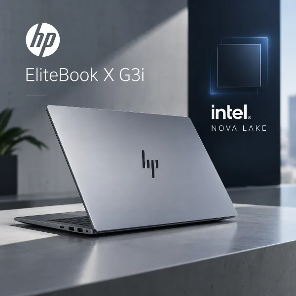 Обложка HP готовит EliteBook X G3i — бизнес-ноутбук на процессорах Intel Nova Lake