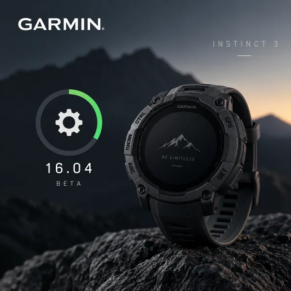 Обложка Garmin выпустила бета-обновление 16.04 для линейки Instinct 3