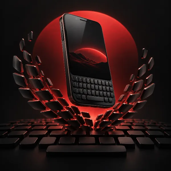 Обложка Clicks Communicator: возрождение BlackBerry с физической клавиатурой выйдет в декабре