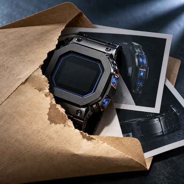 Обложка В сеть утекли новые снимки Casio GMW-B5000SB-1A2 с сапфировыми вставками
