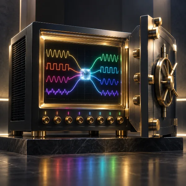 Обложка Tektronix 7 Series DPO: 8-канальный осциллограф с 12-ядерным AMD EPYC, 96 ГБ ОЗУ и ценой от $308 000