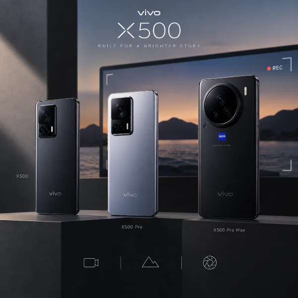 Обложка Vivo X500, X500 Pro и X500 Pro Max: флагманы с прицелом на видеосъёмку