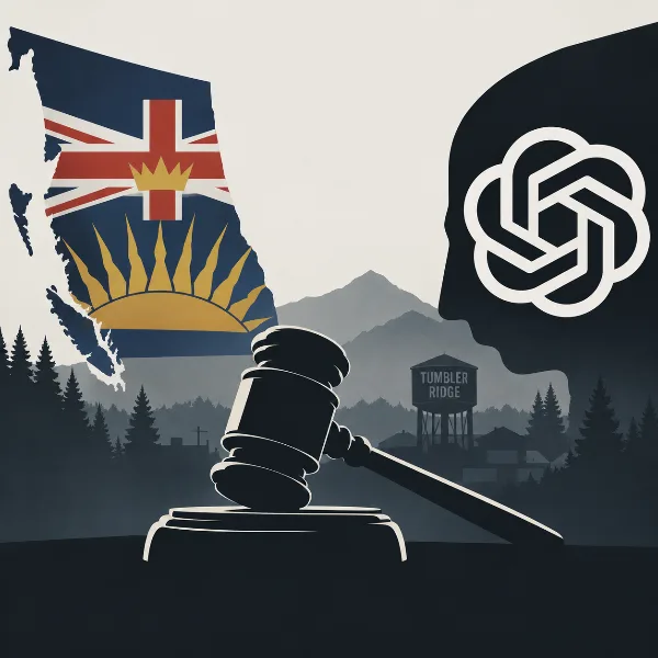 Обложка Британская Колумбия судится с OpenAI из-за стрельбы в Тамблер-Ридже