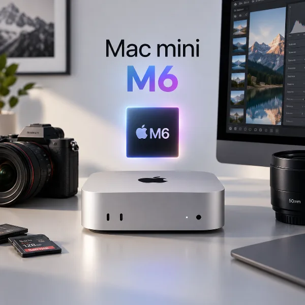 Обложка Обзор Mac mini на чипе M6: мощности хватит многим фотографам