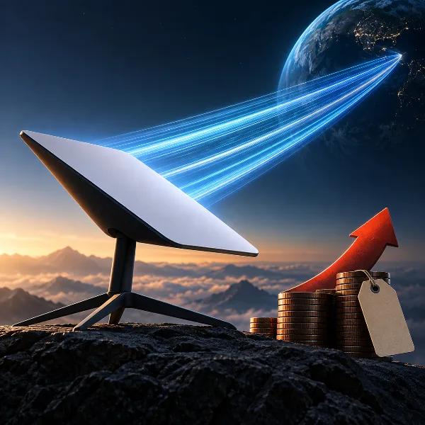 Обложка Starlink запускает гигабитную скорость для действующих клиентов — но тарифы могут подорожать