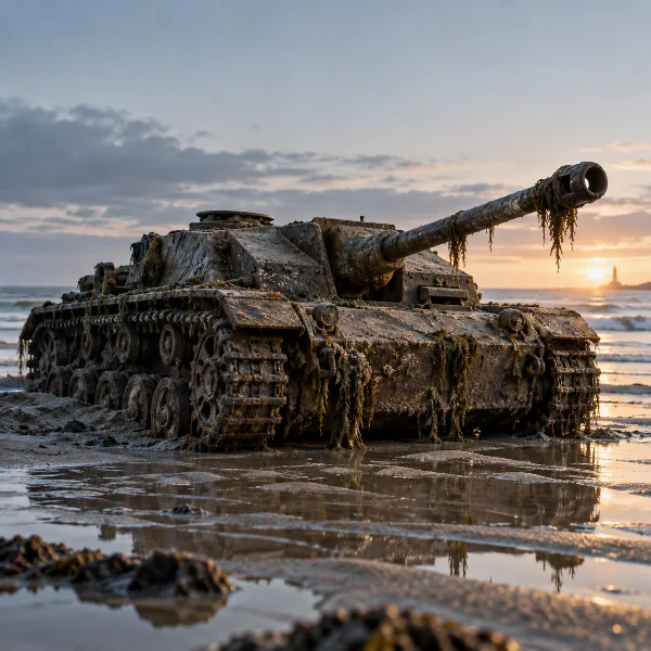 Обложка У Северного моря нашли почти целую немецкую самоходку StuG III времён Второй мировой