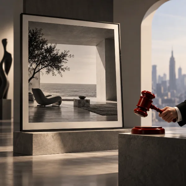 Обложка Редкая фотоколлекция дизайнера Vicente Wolf уходит с молотка на Christie's