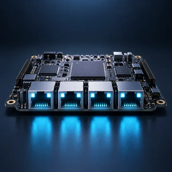 Обложка NXP FRDM-IMXRT1186: плата разработки на i.MX RT1186 с четырьмя портами Ethernet