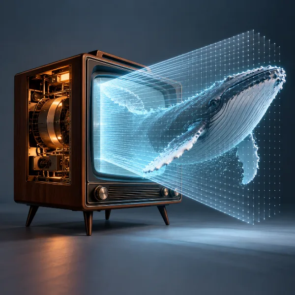 Обложка Электромеханический телевизор показывает 3D с помощью светового поля