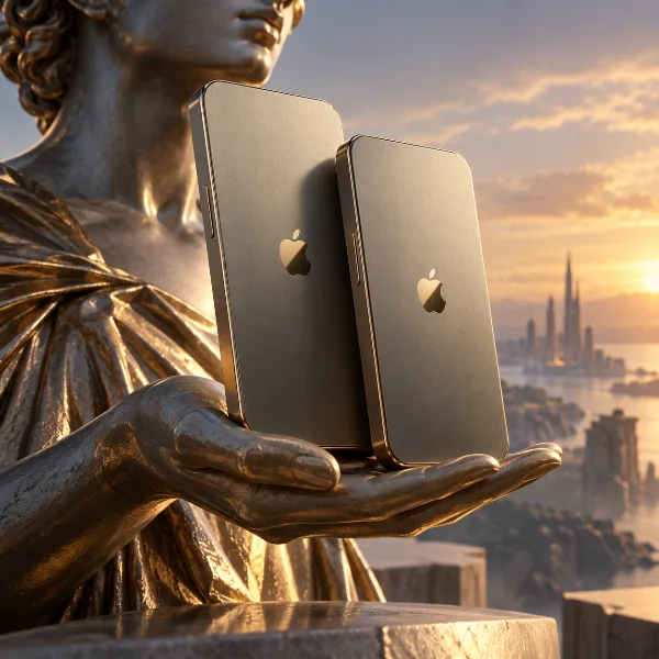 Обложка iPhone Duo без камер за $14 000: титановый эксклюзив Caviar