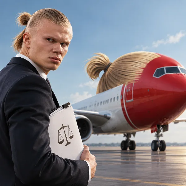 Обложка Эрлинг Холанд судится с Norwegian Air из-за рекламы, обыгравшей его причёску