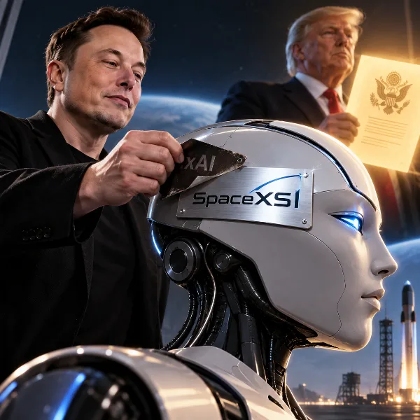 Обложка Маск переименует свой ИИ-стартап в SpaceXSI вслед за указом Трампа о «суперинтеллекте»