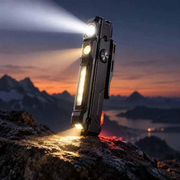 Обложка Olight ArkTac Ultra: плоский тактический фонарь с пятью источниками света в корпусе 17 мм