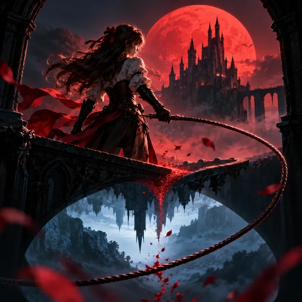 Обложка Castlevania: Belmont's Curse: новая 2D-метроидвания про Роуз Бельмонт выйдет 15 октября 2026 года