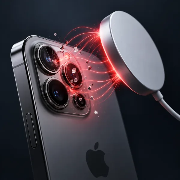 Обложка Магниты и MagSafe могут навредить камере iPhone: о чём предупреждает Apple