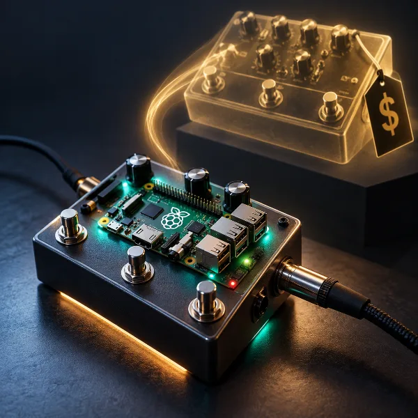 Обложка ChatGPT собрал мультиэффект-процессор из Raspberry Pi вместо педали за $1000