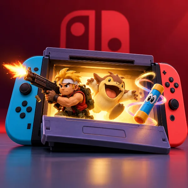 Обложка Nintendo добавила в Switch Online три классики с Game Boy Advance: Metal Slug Advance, Monster Rancher Advance и Kururin Paradise