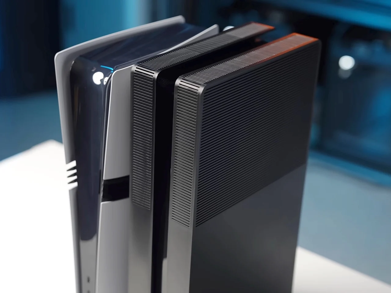 Крупный план ребристой поверхности панелей BoxPlates