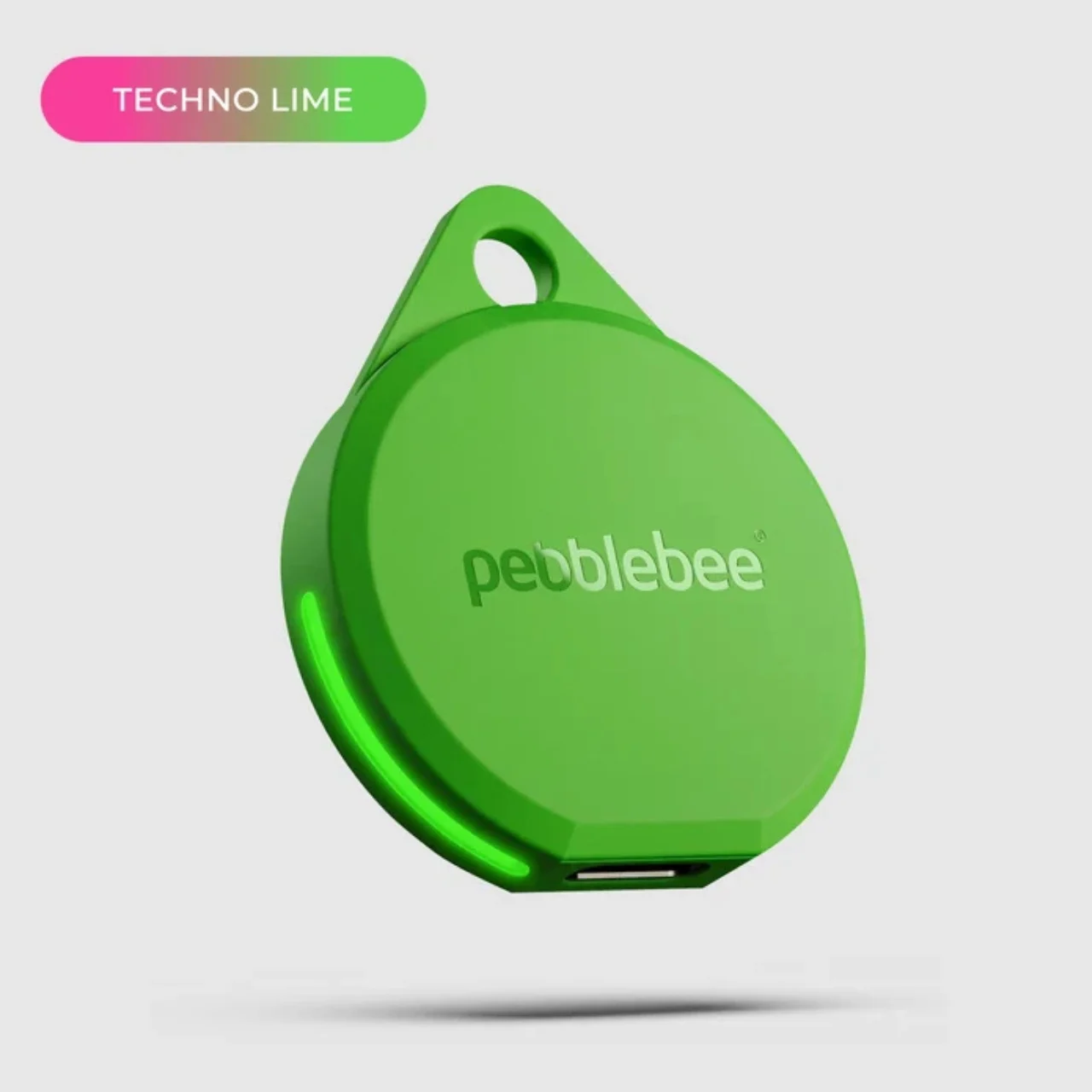 Светящиеся в темноте вставки трекера Pebblebee Clip 5 Neon Pulse