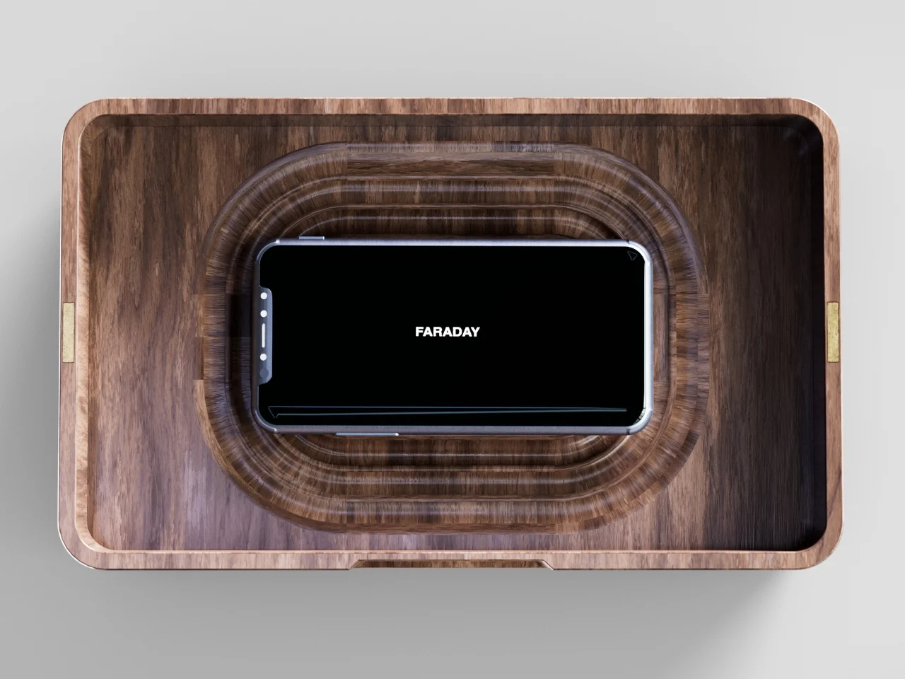 Крышка коробки FARADAY закрывает смартфон от уведомлений