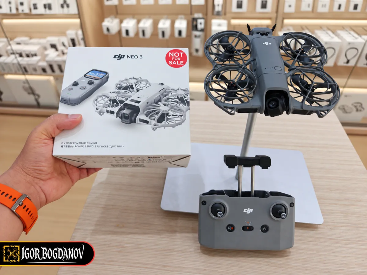 В сети появились новые подробности о дроне DJI Neo 3