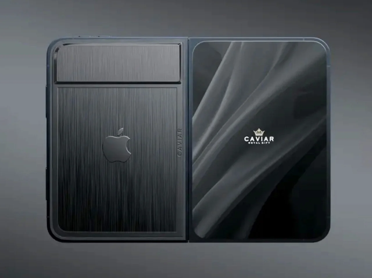 iPhone Duo Caviar в раскрытом виде