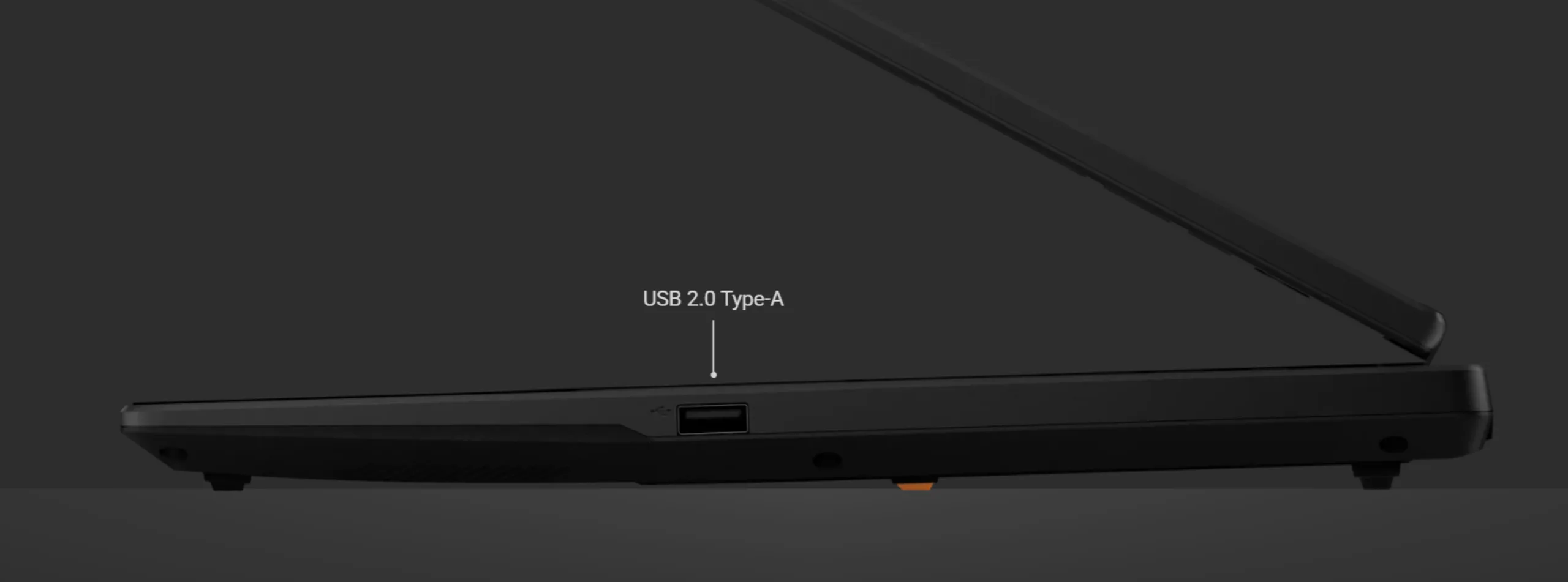 Игровой ноутбук Asus TUF Gaming 16 (2026), вид спереди