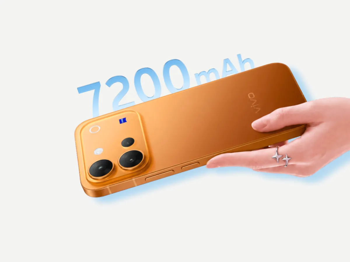 Смартфон Vivo V80, вид спереди и сзади