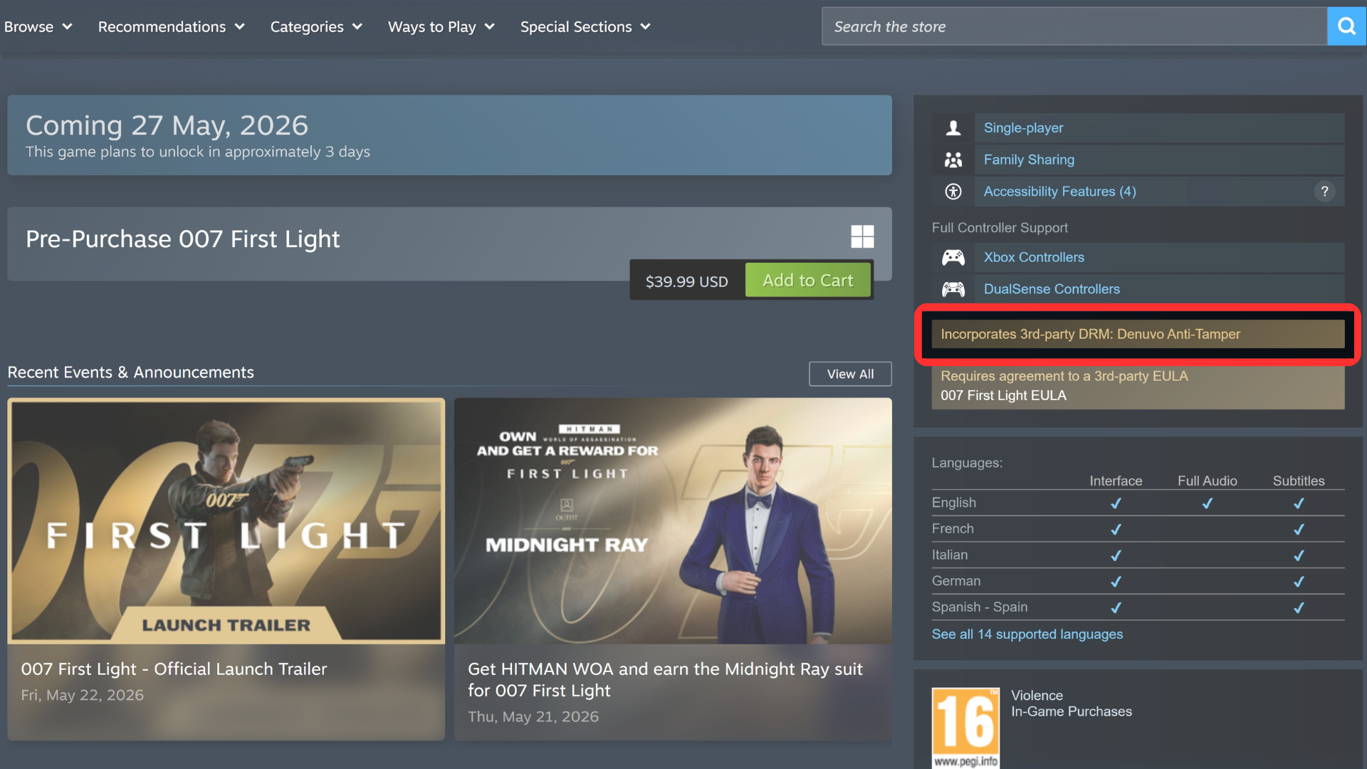 Скриншот обсуждения на форумах Steam