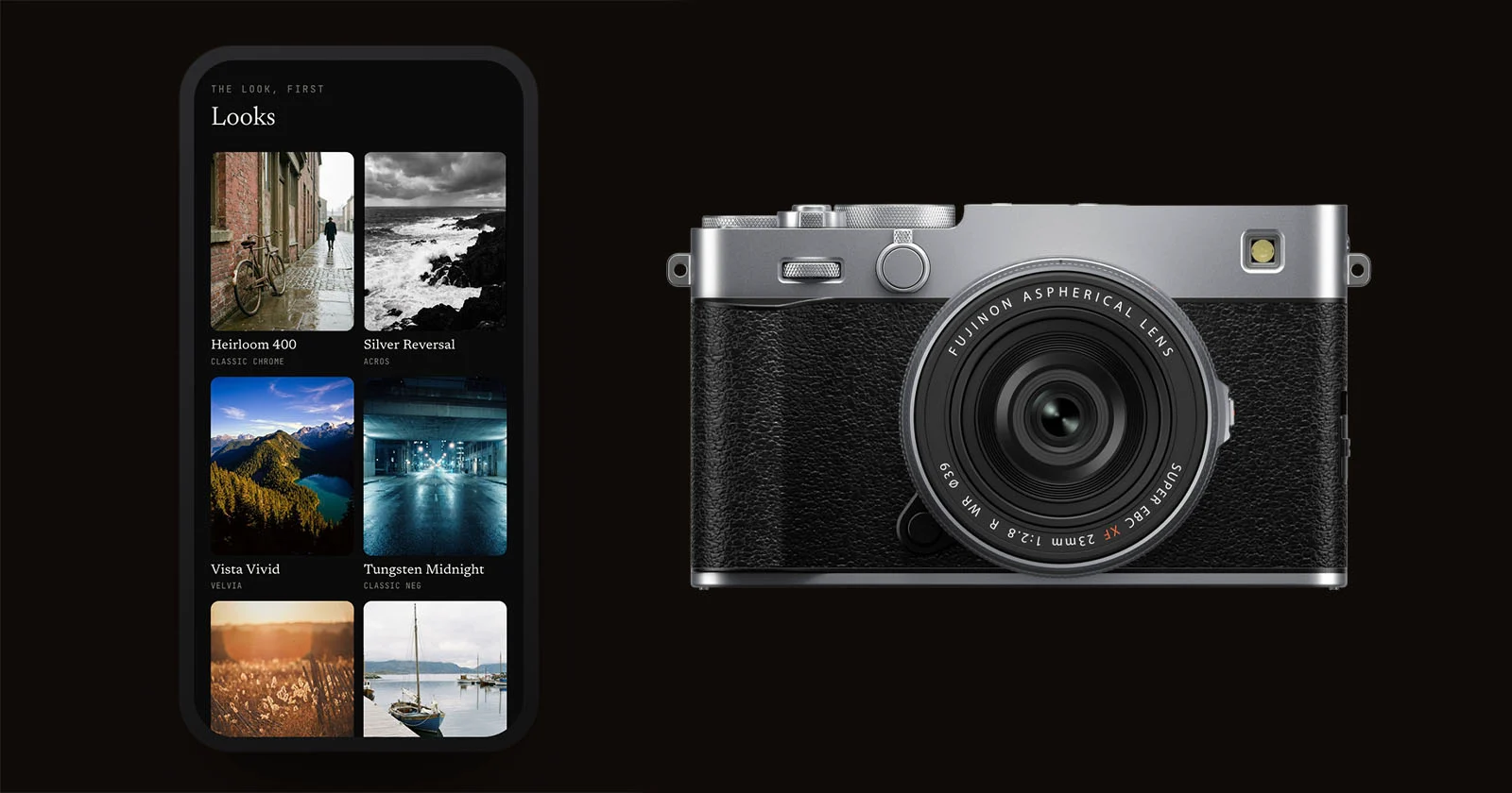 Приложение Huginn с библиотекой плёночных рецептов для камер Fujifilm