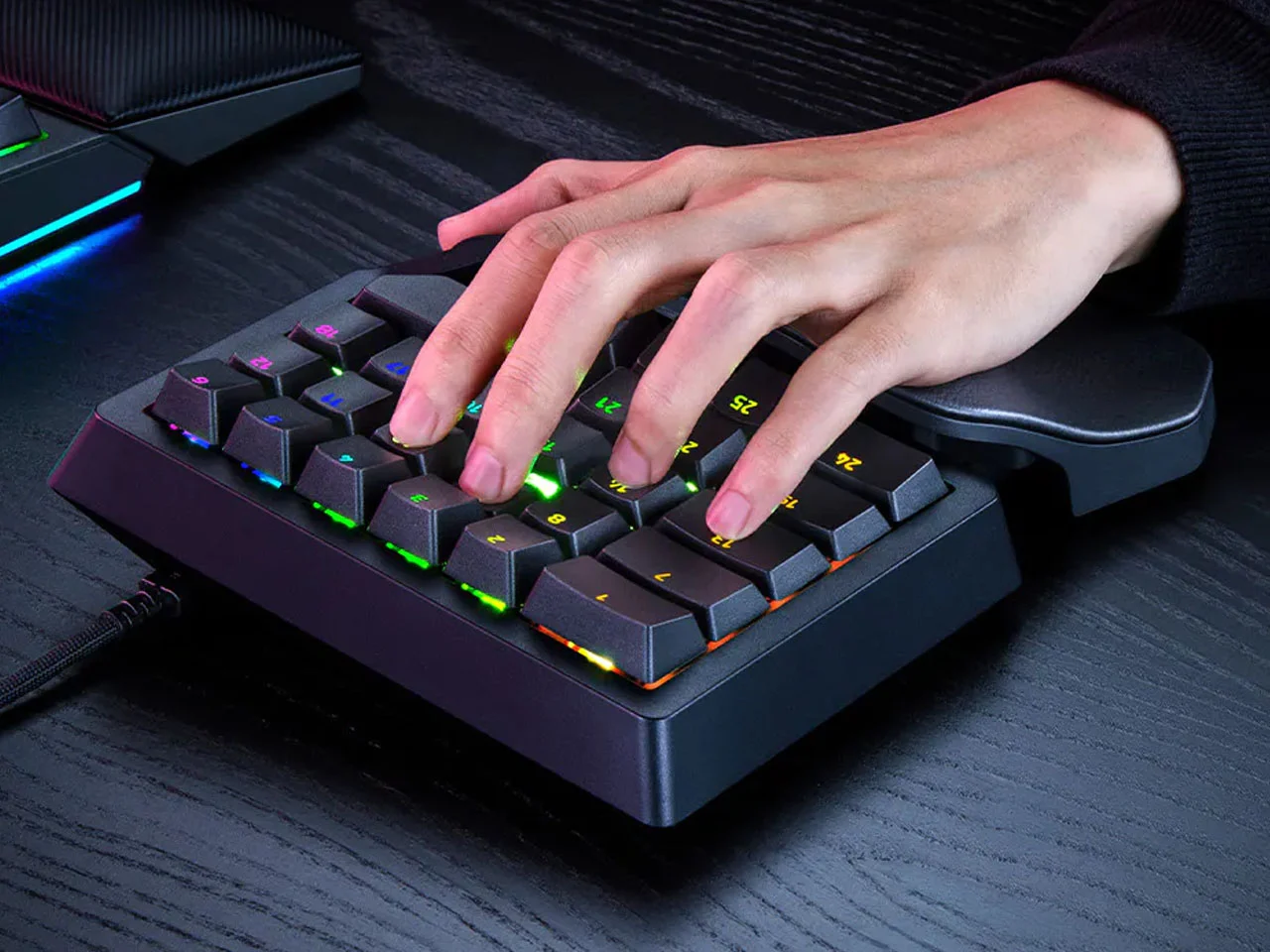 Игровой кейпад Razer Tartarus V2 Pro, вид сверху