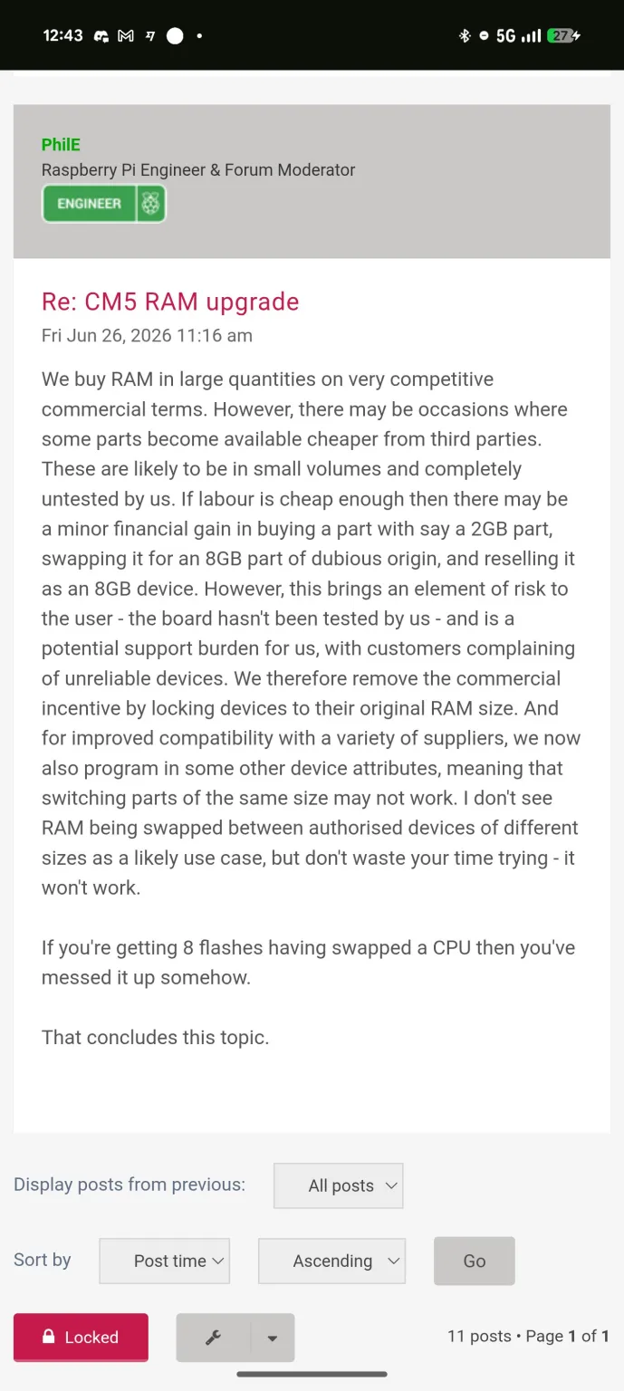Плата Raspberry Pi крупным планом