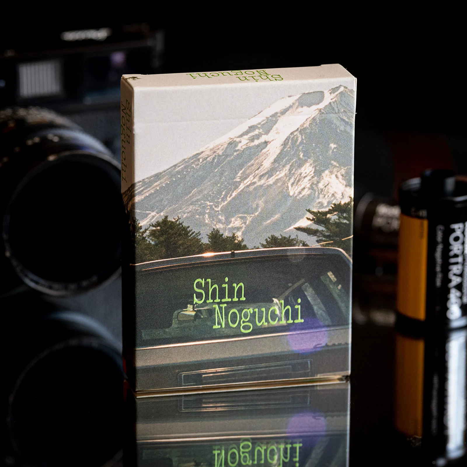 Стандартная колода Fuji Box с фотографией горы Фудзи на упаковке