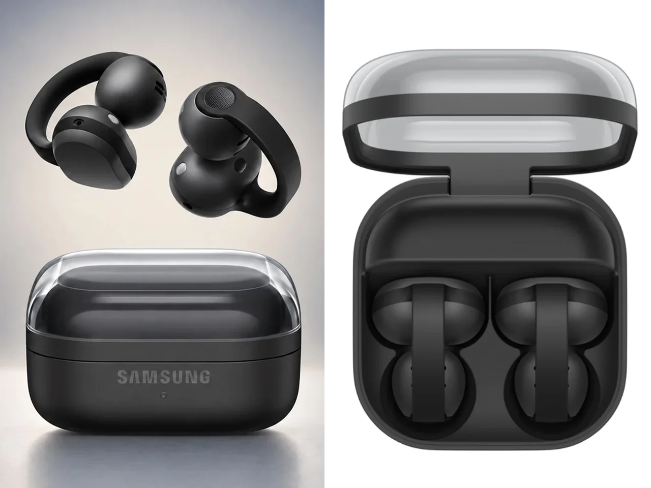 Зарядный кейс и наушники Galaxy Buds On