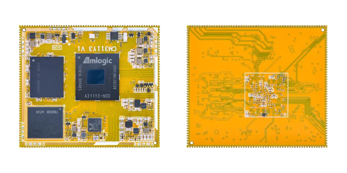 Вычислительный модуль Boardcon CM311Y3 на процессоре Amlogic A311Y3