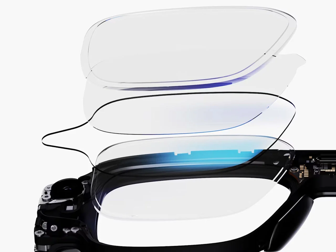Электрохромные линзы SPECS в тонированном состоянии
