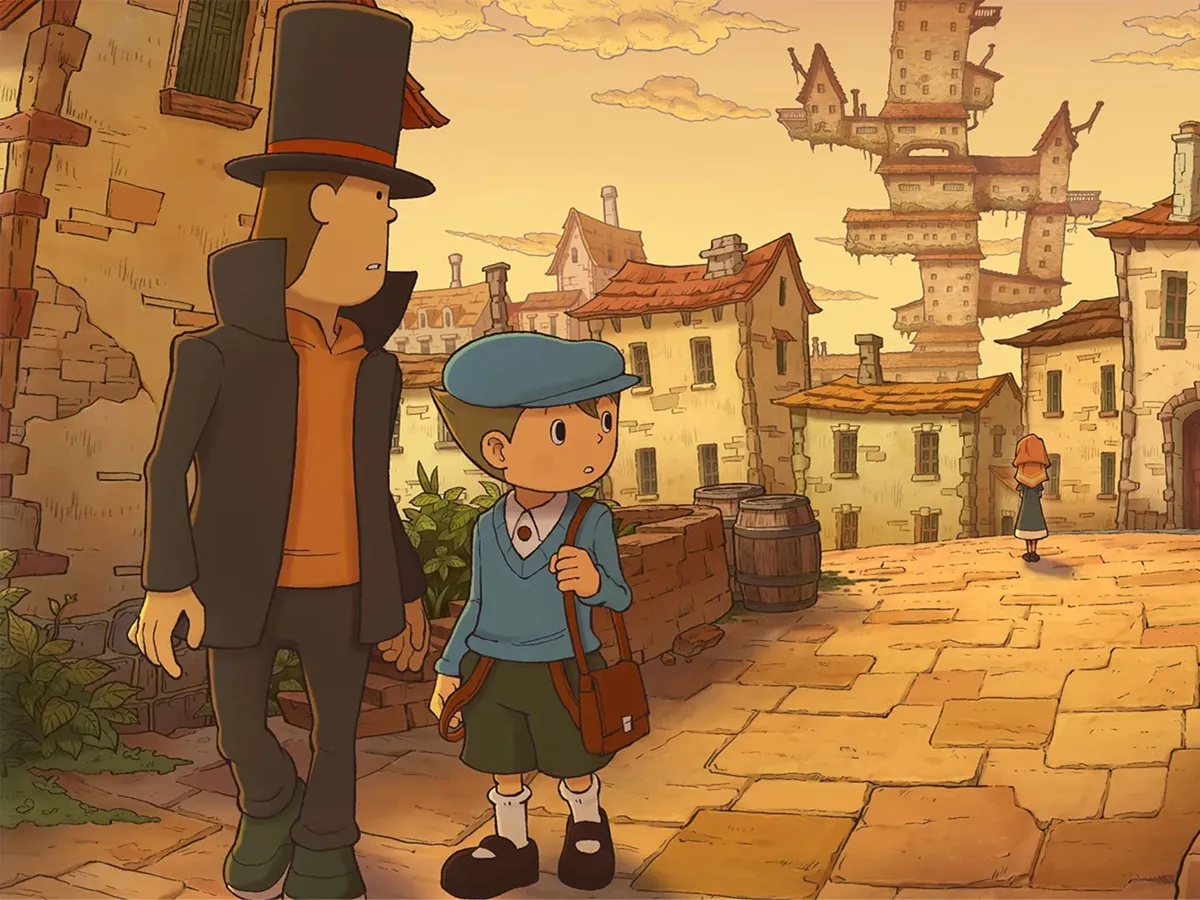 Официальное промо-изображение Professor Layton and the New World of Steam