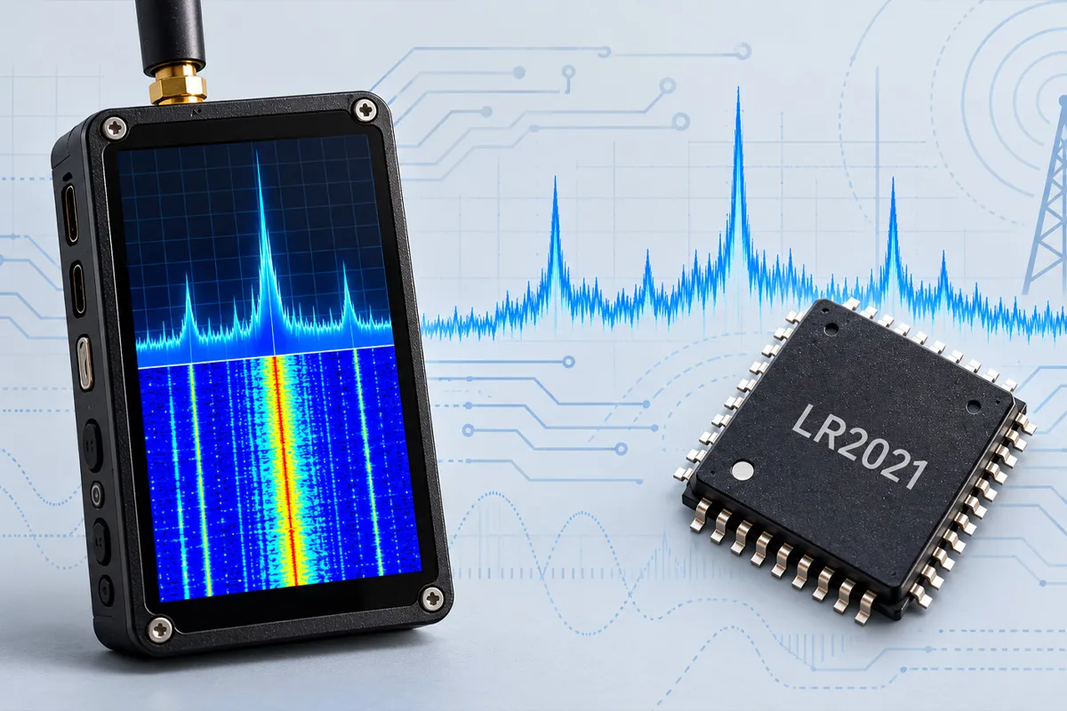 Плата с LoRa-трансивером Semtech LR2021