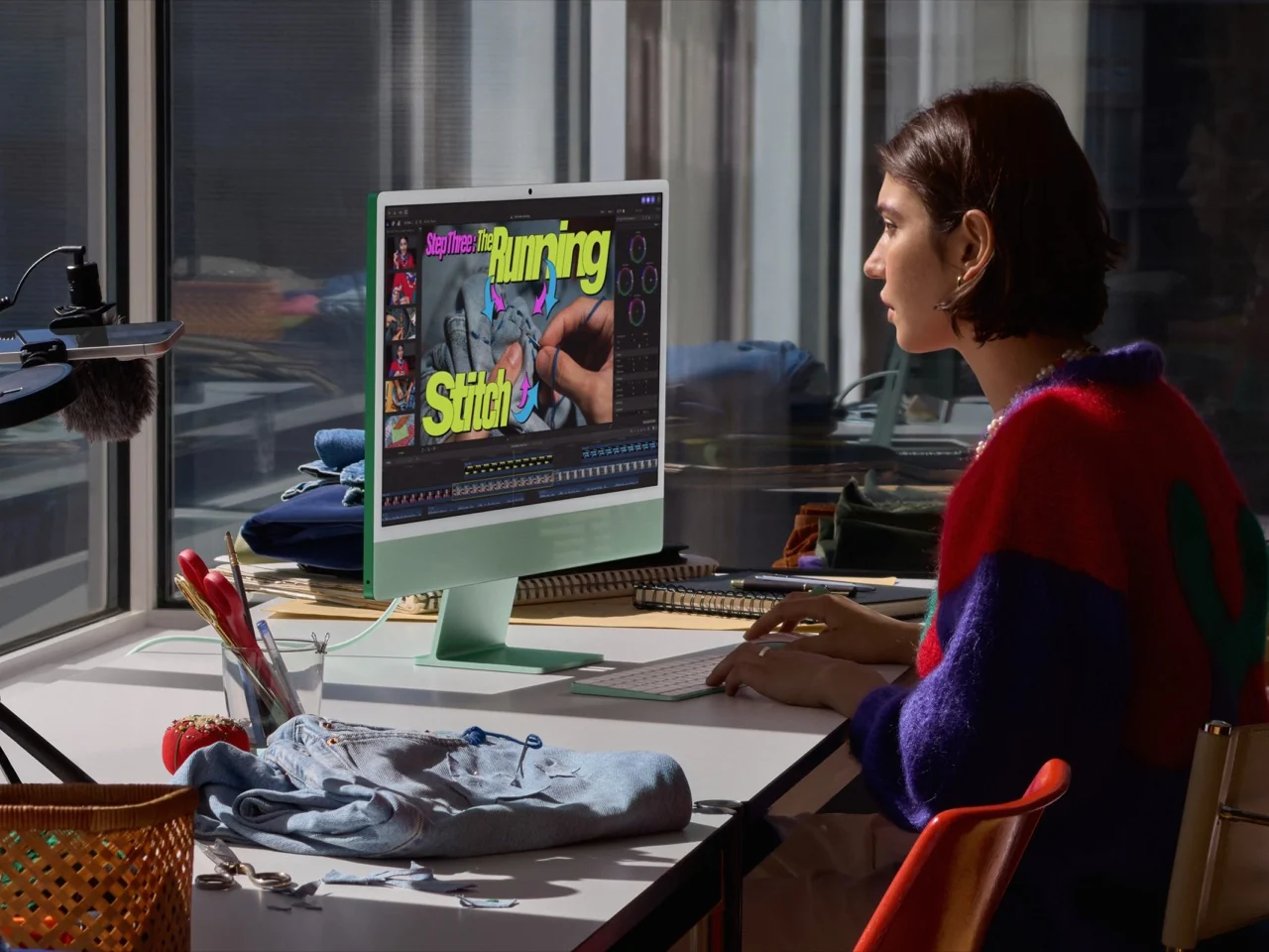 Семь цветовых вариантов корпуса iMac M6