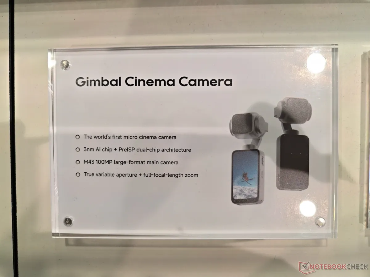 Вариант Gimbal Cinema Camera с двумя камерами