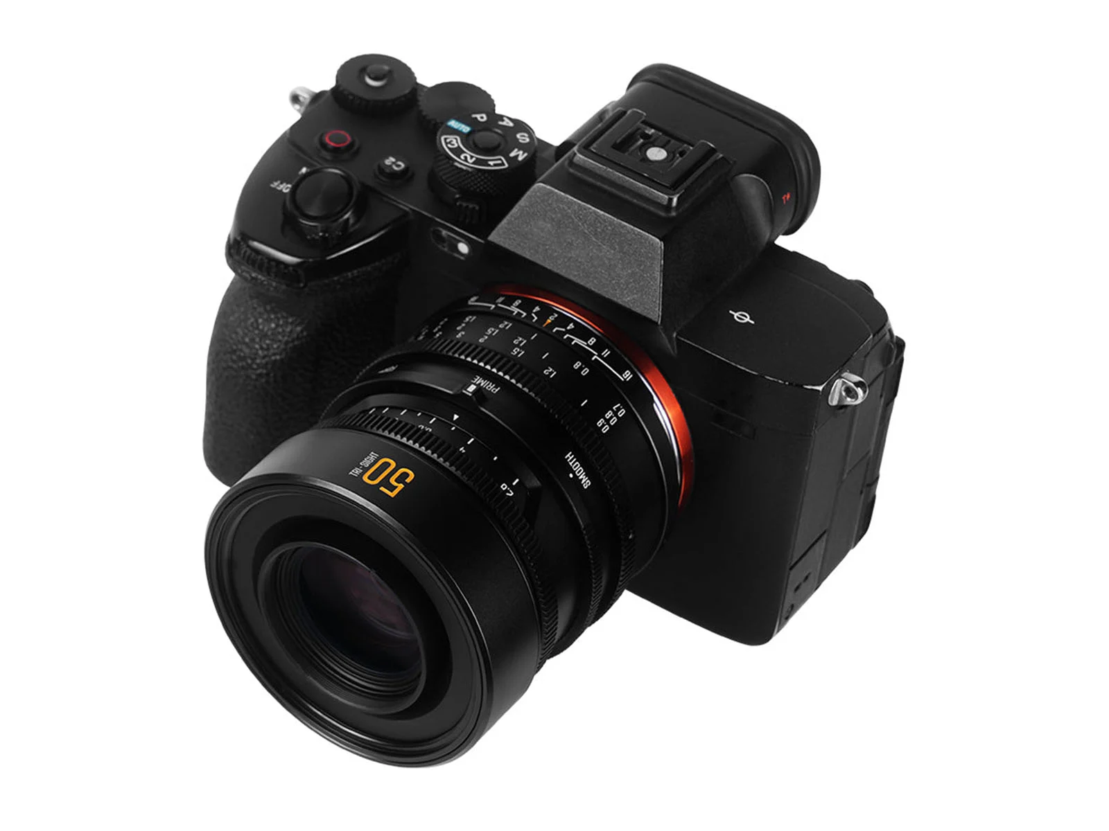 Три управляющих кольца на корпусе объектива Tri-Sight