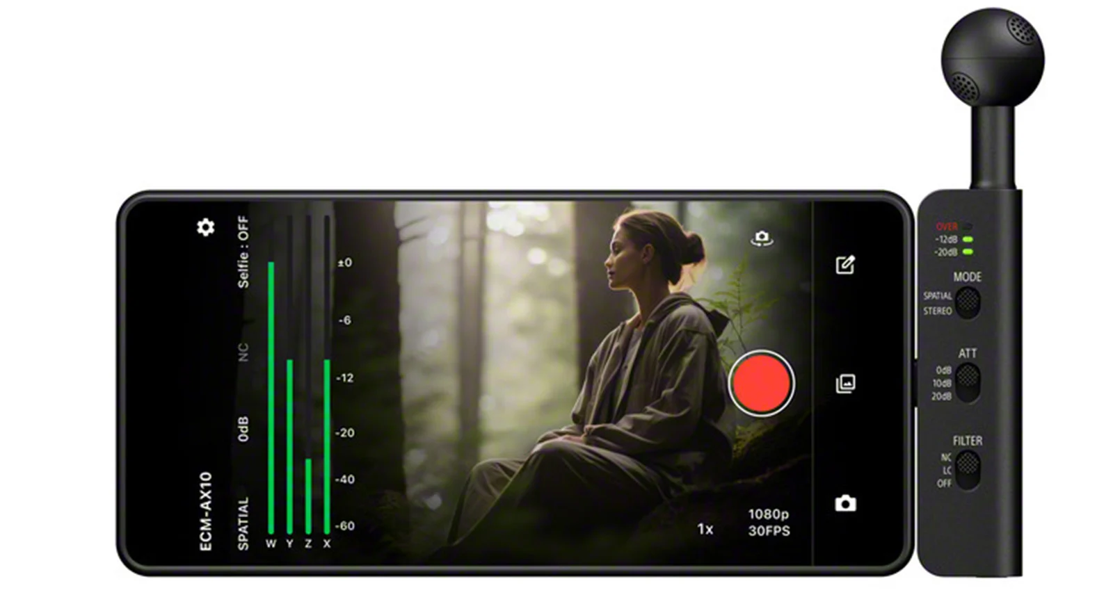 Микрофон Sony ECM-AX10 с сертификацией Eclipsa Audio