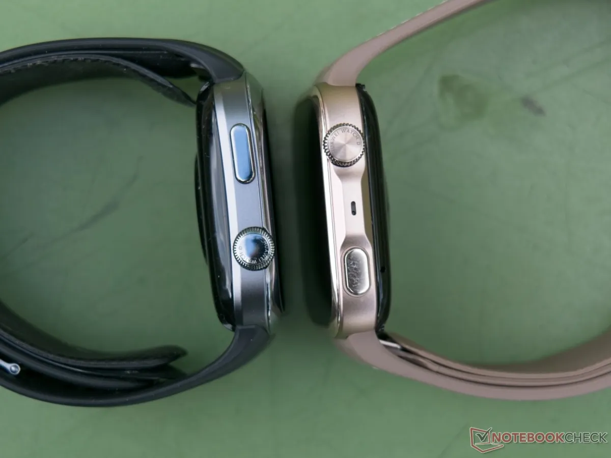 Huawei Watch D3 на руке, вид сбоку с более тонким корпусом