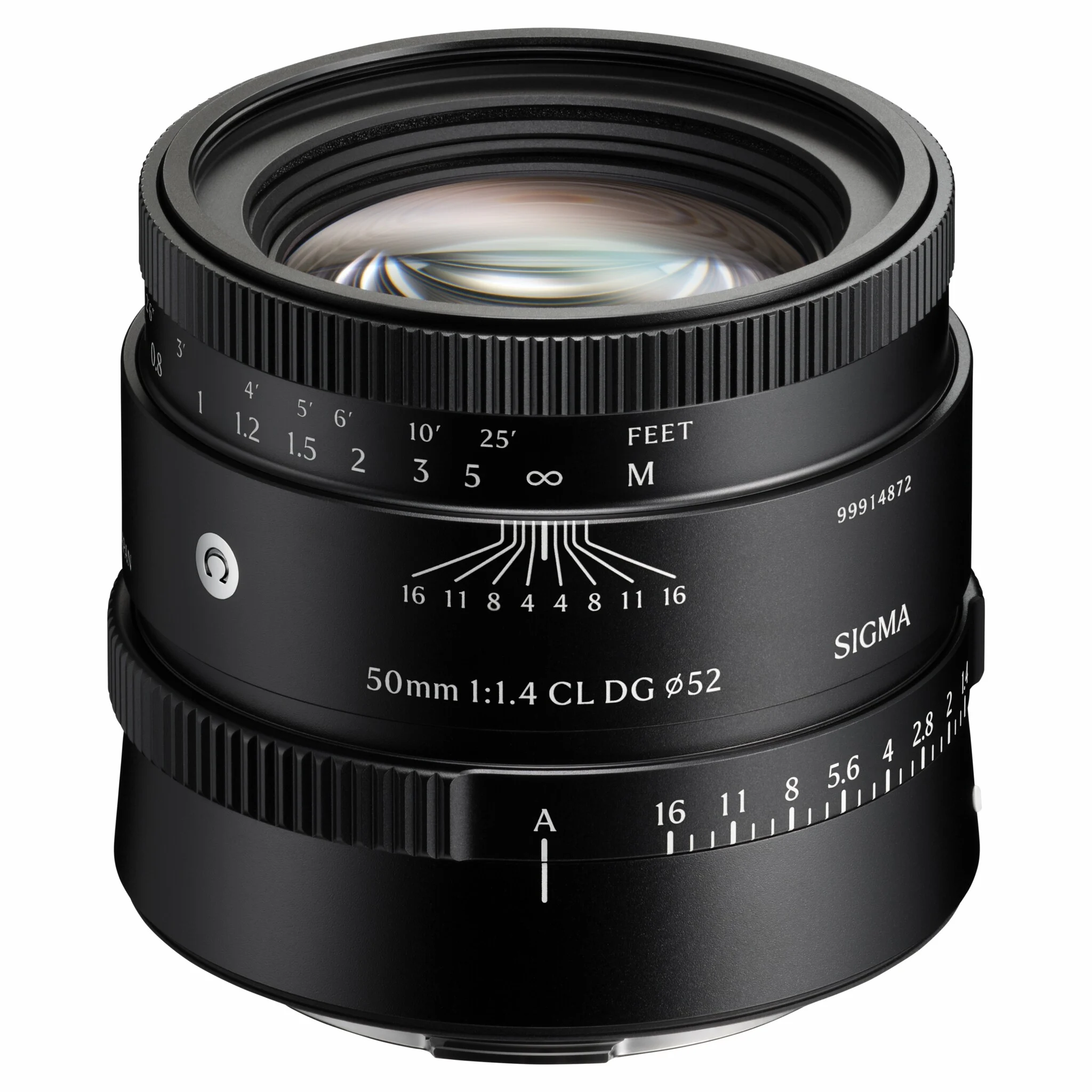 Иллюстрация Sigma к описанию объектива 50mm f/1.4 CL DG