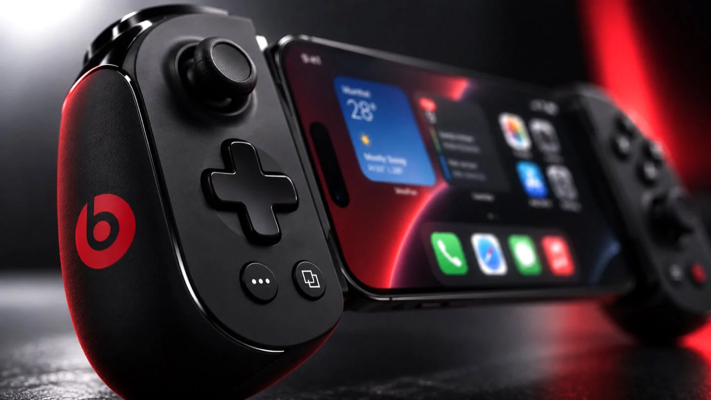 Концепт игрового контроллера Beats для iPhone