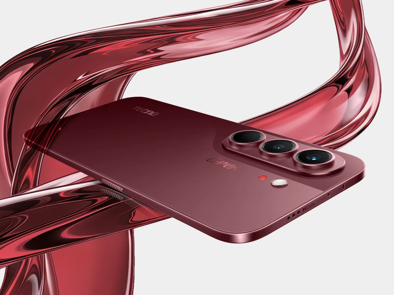 Тонкий корпус смартфона TECNO CAMON Slim 5G