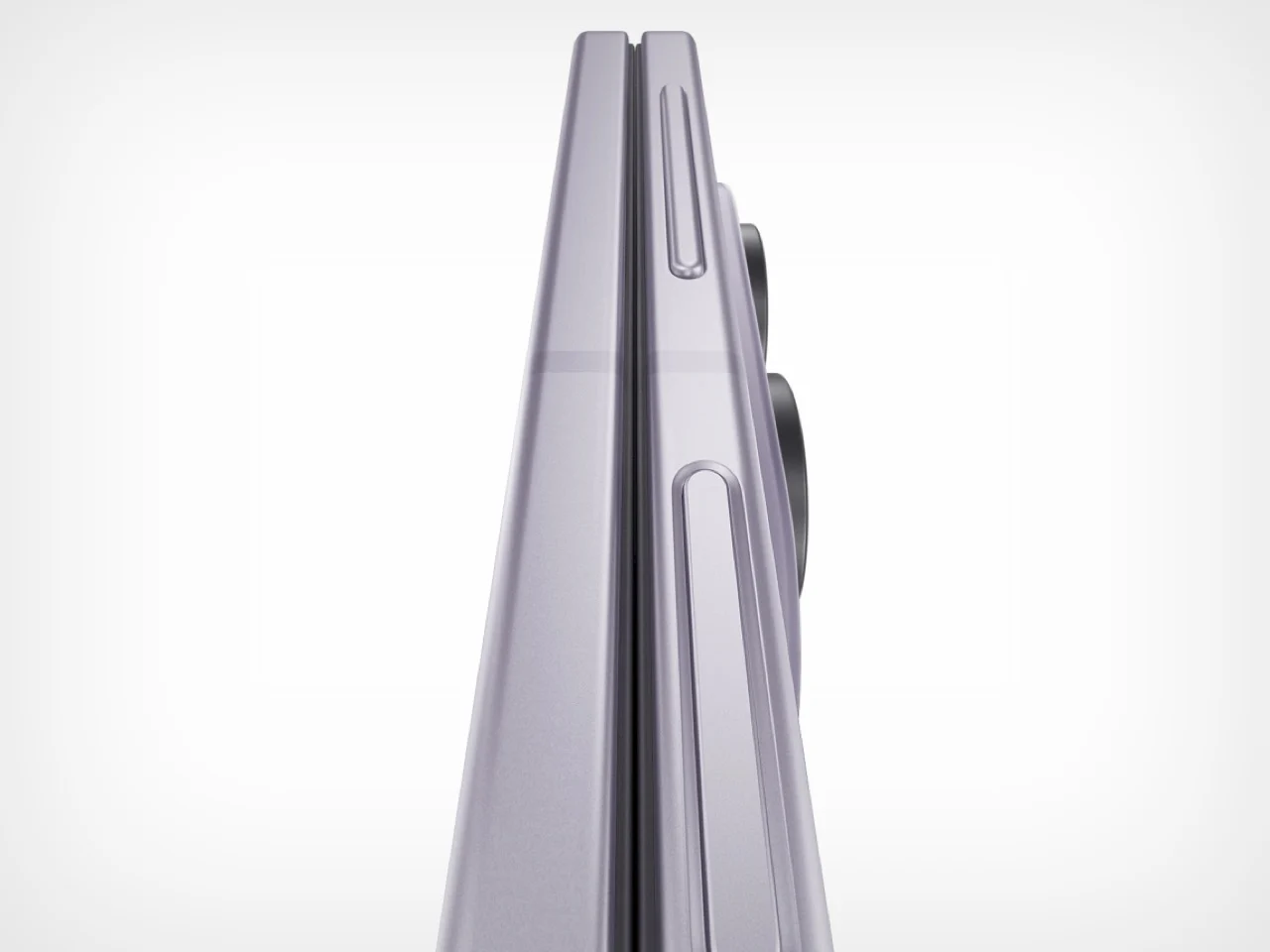 Сравнение толщины и веса складных смартфонов Galaxy Z Fold8 и iPhone Duo