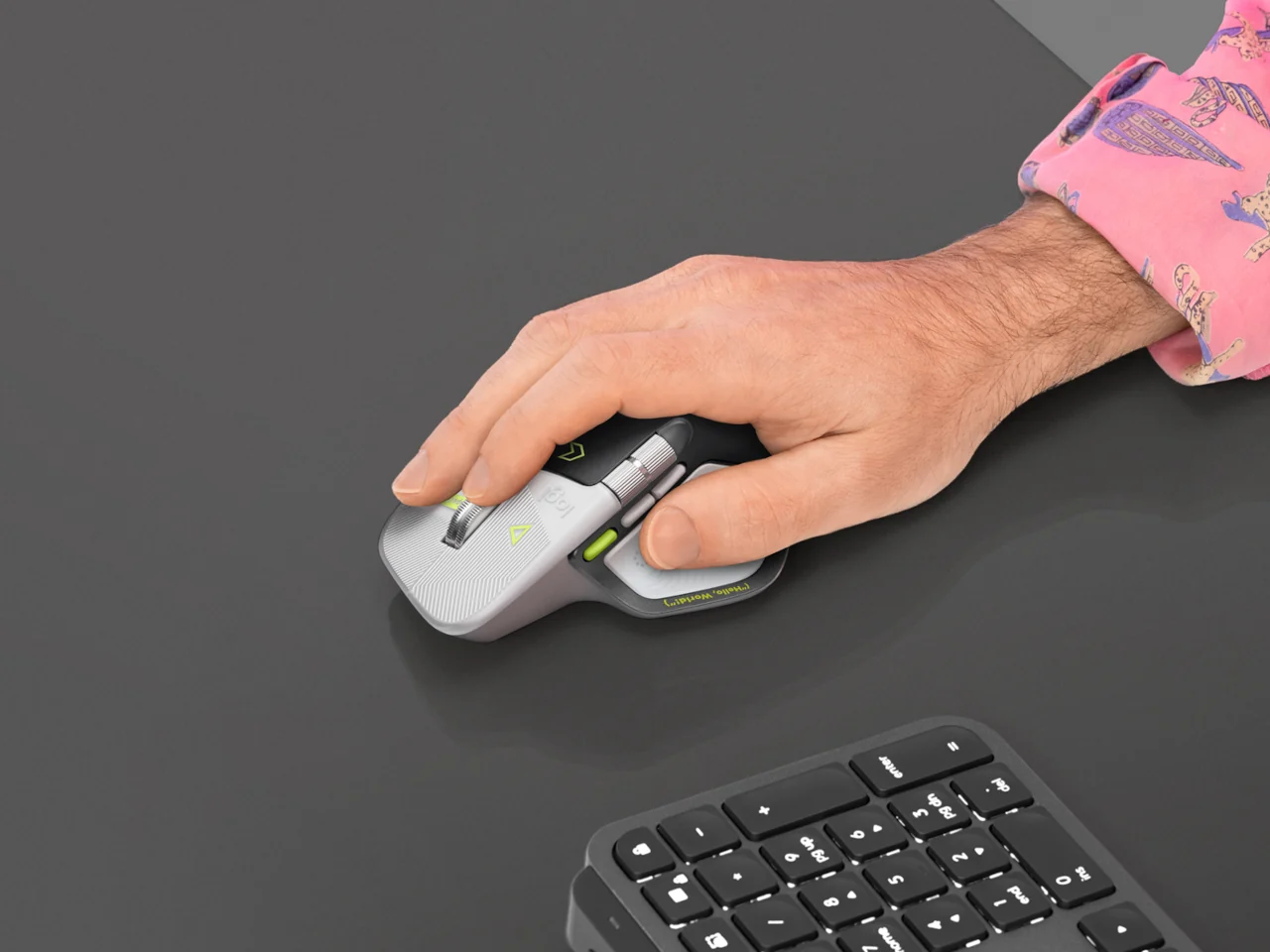 Мышь Logitech MX Master 4 Developer Edition с программистским оформлением
